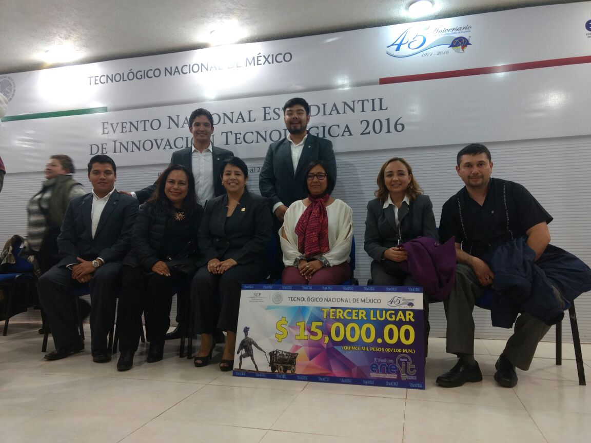 _terelopezv's tweet photo. EliteRM 3er lugar nal en la categoria de producto durante el ENEIT 2016 #OrgullosamenteBuhos #OrgullosamenteTeCNM https://t.co/WUIG9h188z