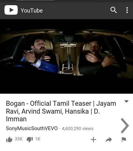 GowriS_Official's tweet photo. #DamaalDumeel from Nov 29th...
#BoganFromDec23 
Now, #BoganTeaser crossed 4.6M views...
Awesome... @actor_jayamravi @dirlakshman @ihansika https://t.co/6s0RkGigsT
