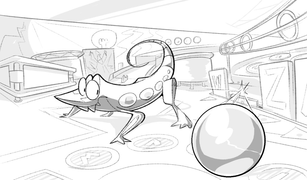 Last pitch drawings of the year (0':[ 