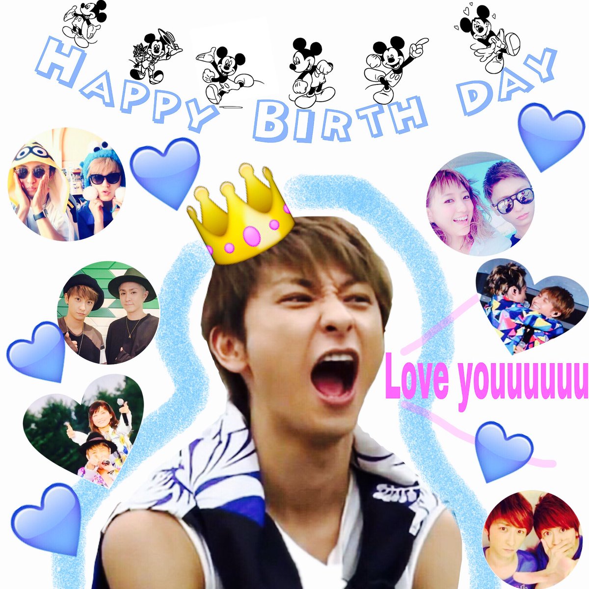 aaa_shinjiroyui's tweet photo. 真ちゃん🐼💙@A_Shinjirooooo 💙🐼

お誕生日おめでとうございます👑
努力家で前向きな真ちゃんかっこいい真ちゃんかわいい真ちゃん全部だいすきです♡
ほんまに真ちゃんのファンでよかったっていつも思っています！！
これからもずっとずっと私の王子様です👑
アモーレ！！ https://t.co/y90wQutwRH