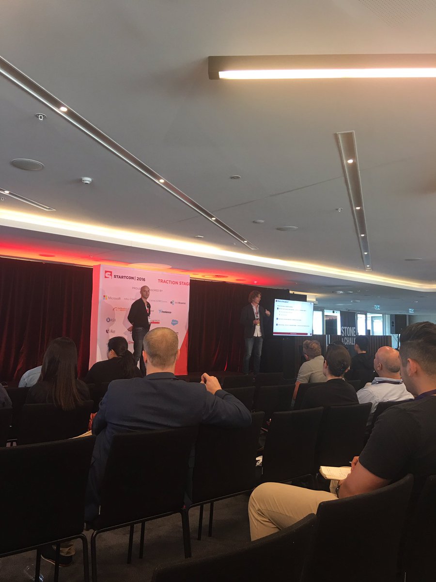 emmamweston's tweet photo. @ReinventureFund Simon Cant &amp; Danny Gilligan workshopping sustainers v disrupters; can't wait for case studies #startcon2016 @stoneandchalk https://t.co/KU37IOSbOu