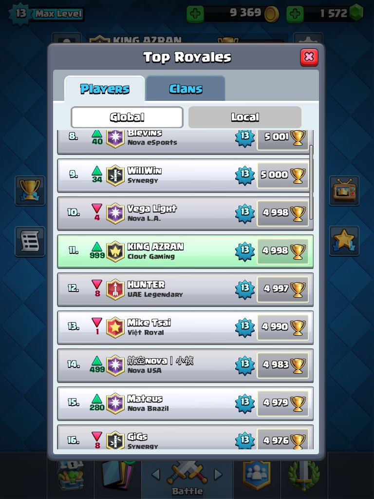 KRROYALE1's tweet photo. @MrTagUrPregnant @SurgicalGoblin @Cloutesports @ElecTr1fy1 @giocaccaviello #11global on king acc #74 on my main acc https://t.co/MKDlYoWwNw