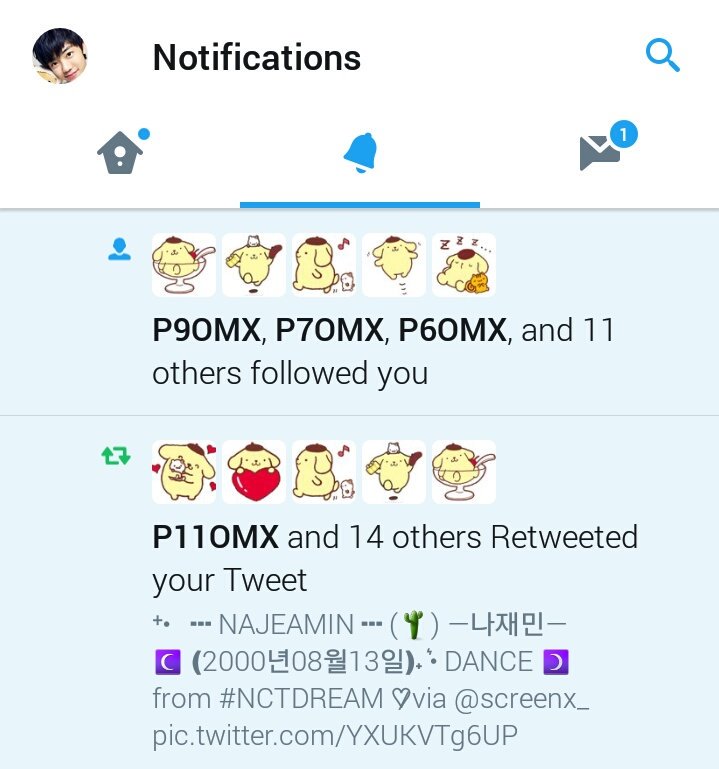 screenx_'s tweet photo. ฟอลฟรี&amp;รีพินนะครับ น่ารักมากๆ ขอบคุณนะคร๊าบบบ😆😆 @PXOOM https://t.co/x0CMa81cOh