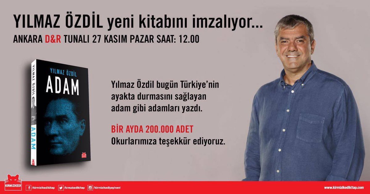 27 Kasım'da (yarın) Ankara'dayız