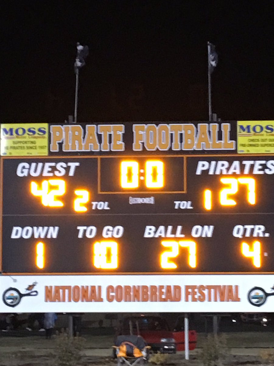 Cherokees 14-0 rolling onto STATE!!! Very PROUD to be a Greenback Cherokee!! #statebound  #class1a