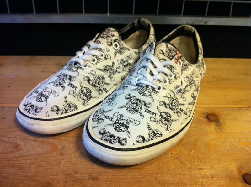 新着【VANS ERA VANDOREN （スカルパイレーツ） USED SIZE 28.0 