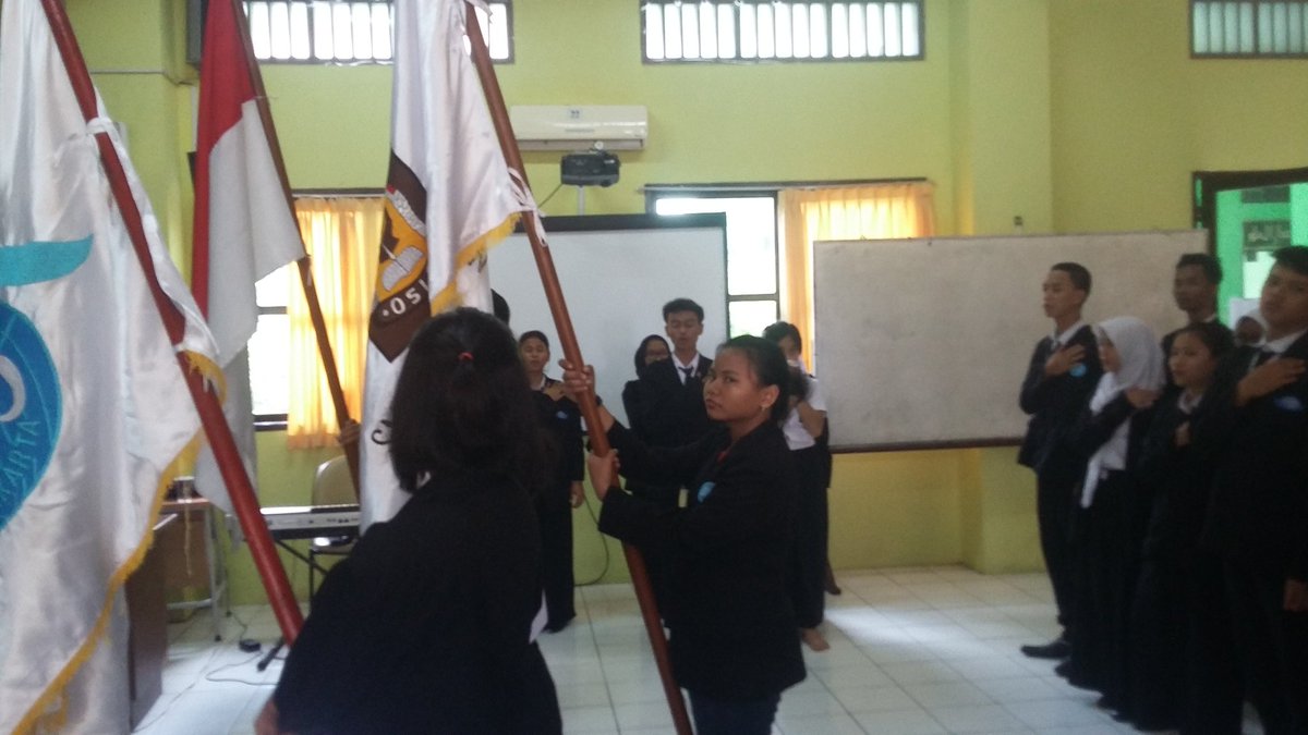 Suasana latihan Apel Sertijab