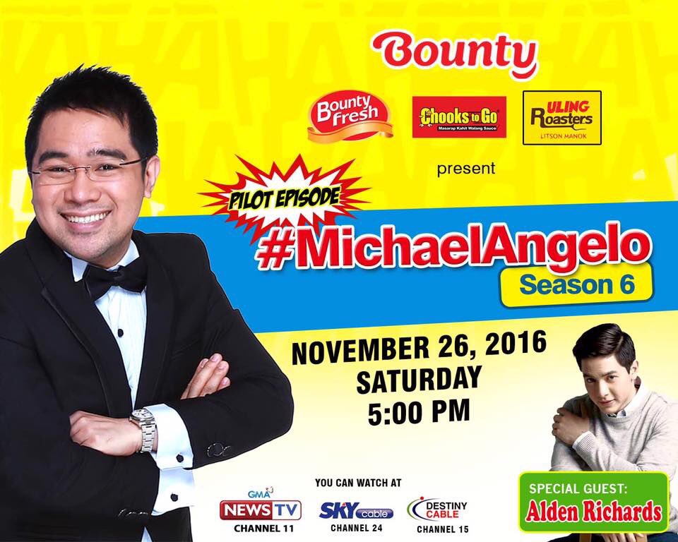 theintrovertx's tweet image. Watch tayo nito later mga ka Neyshen! Guest si @aldenrichards02 ni @michaelangeloHT masaya to guys #ALDUBinEnteng10