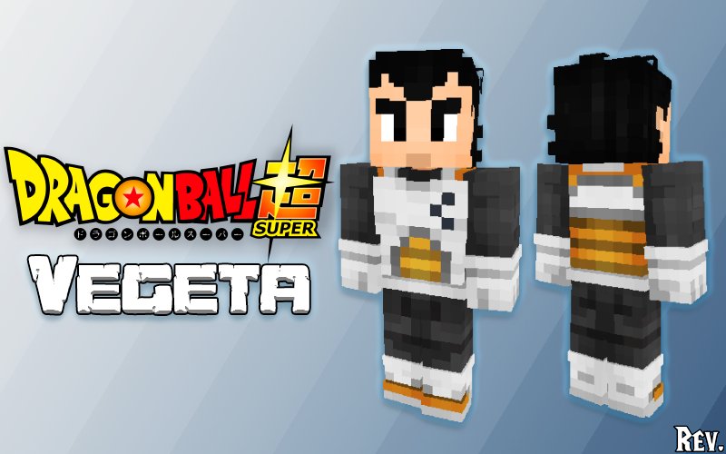 Vegeta - Dragonball Super Minecraft Skin