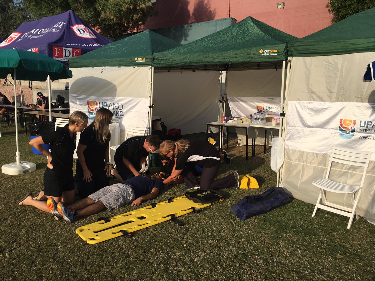 ZickermanAnna's tweet photo. @DubaiCollege interschool #rugby tournament ensuring @UPANDRUNNINGdxb up to speed with #rfu #Immediatecareinsport guidelines #sportsinjuries https://t.co/9Go1FpRfxG