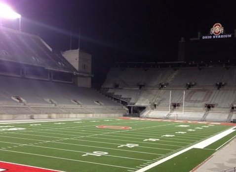 espn's tweet image. It's officially Saturday at The Horseshoe. It's officially gameday for The Game.
And this place is officially gonna shake in just 12 hours.