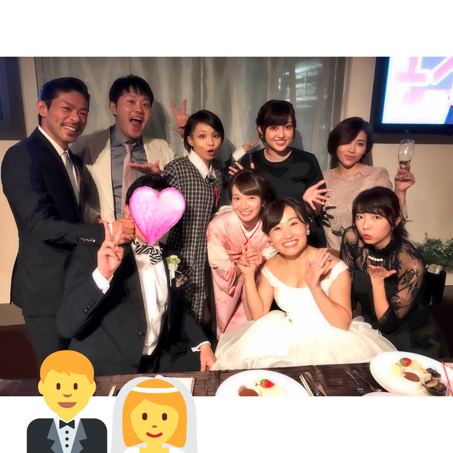 Twitter 上的 Mariko Nakamura 中村麻里子 キンタロー さんご結婚おめでとうございます ウェディングドレス エルサヘアの キンタロー さんすごく綺麗でした 旦那さんともお仕事させて頂いたこともあり お祝いできて良かった 今の私はキンタロー さん
