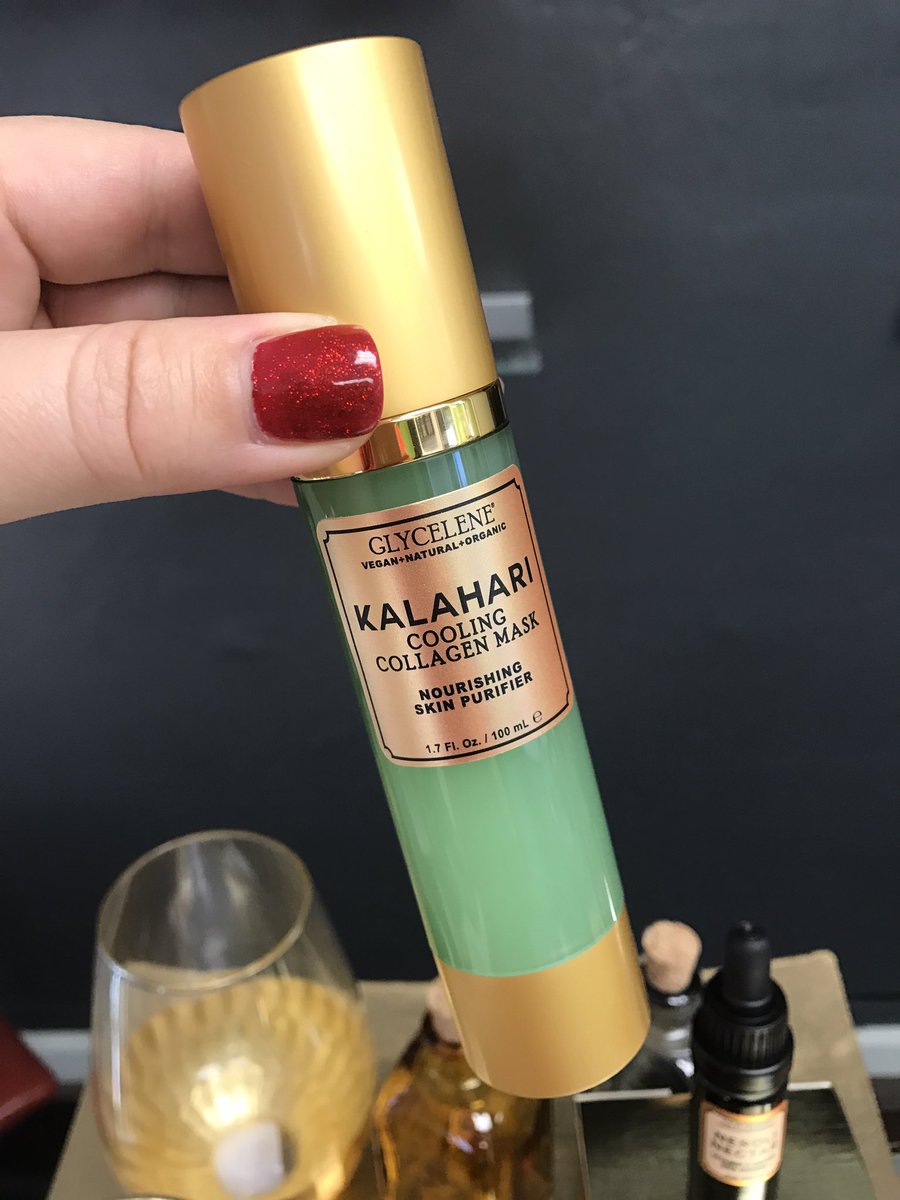 Glycelene's tweet photo. #Glycelene #vegan #skincare is launching this beauty next-Kalahari Cooling Collagen Mask #skindetox https://t.co/I9RxpI6jDQ