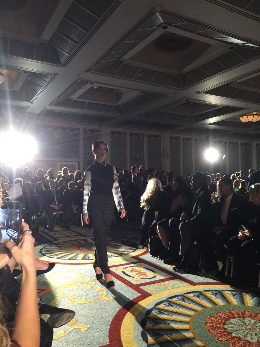 foodgressing's tweet photo. The @LBDgala @FairmontVan fashion is on! #lbdgala https://t.co/IdRxm97DCz