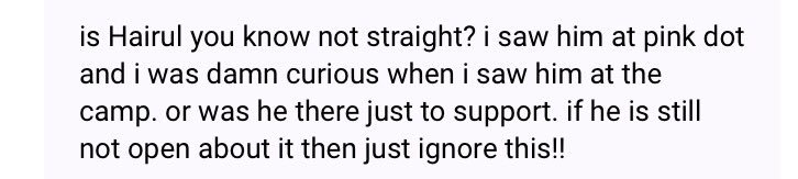 poprawkjuicy16's tweet photo. #confession36: (hairul is obv straight la HAHA he has so many part time girlfriends) https://t.co/S4vcb1sbdD