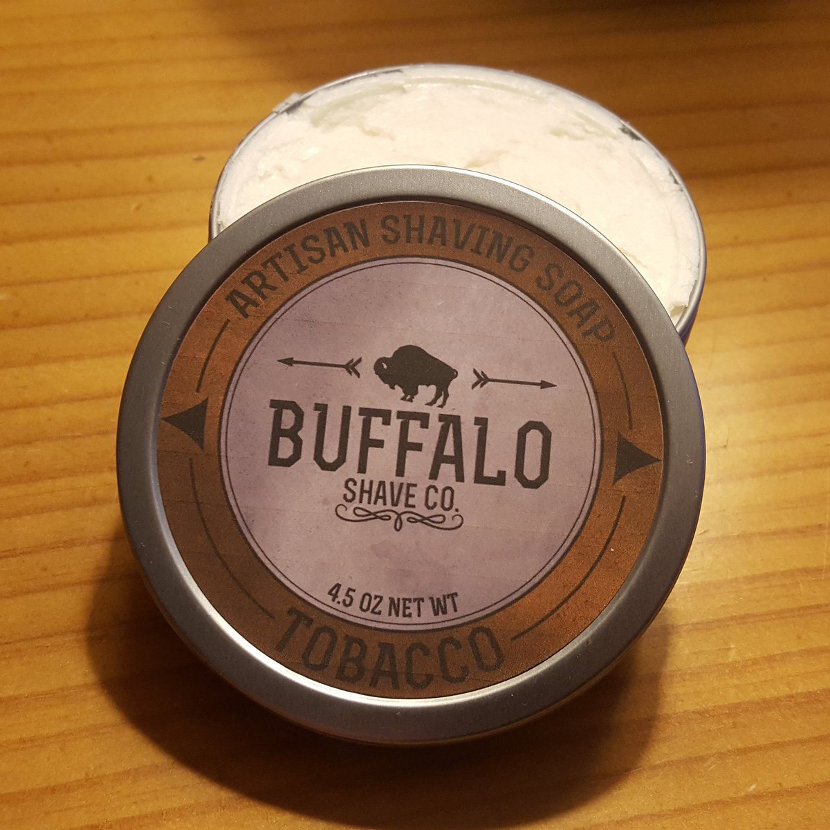 BuffaloShave's tweet photo. New Tobacco scent available later this week at https://t.co/Zed01klifS https://t.co/mEToOxbX8i