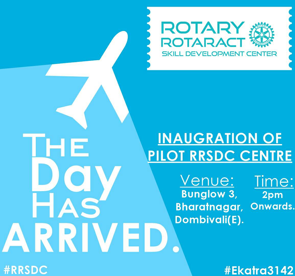 Rotaract_3142's tweet photo. Team #Ekatra3142 invites you to the launch of our first #RRSDC
#Rotaract3142 https://t.co/7dFUoTZVFi