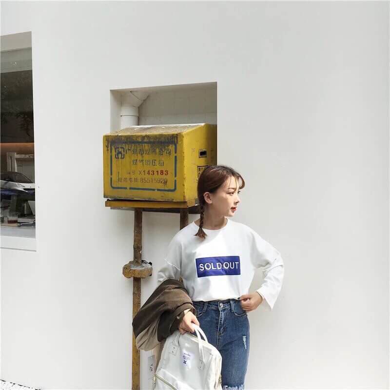 chomchomccn's tweet photo. เสื้อยืดแขนยาวปัก sold out น่ารักมากกกก เสื้อยืดสไตล์เกาหลี ใส่ได้ชิวๆ 240฿
📦 40/60 #รีวิวเกาหลี #เกาหลี #sale https://t.co/v7TSxqm61n