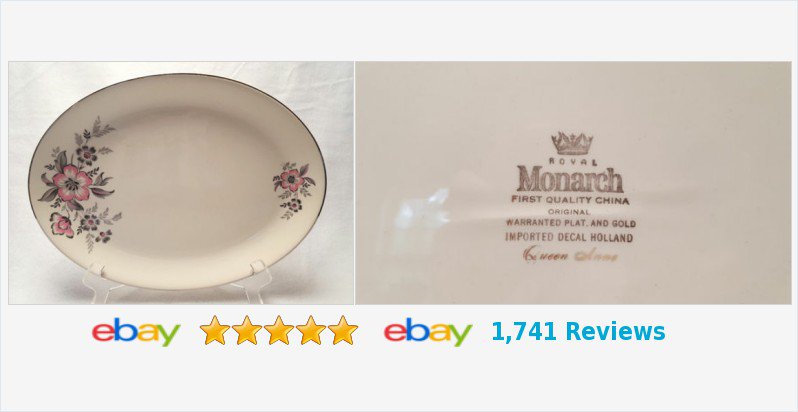 MissKaties102's tweet photo. Queen Anne China #RoyalMonarch Serving Platter Pink Floral Holland #dinnerware #queenanne https://t.co/6VI1qtnQJp https://t.co/fbRUn3egVu