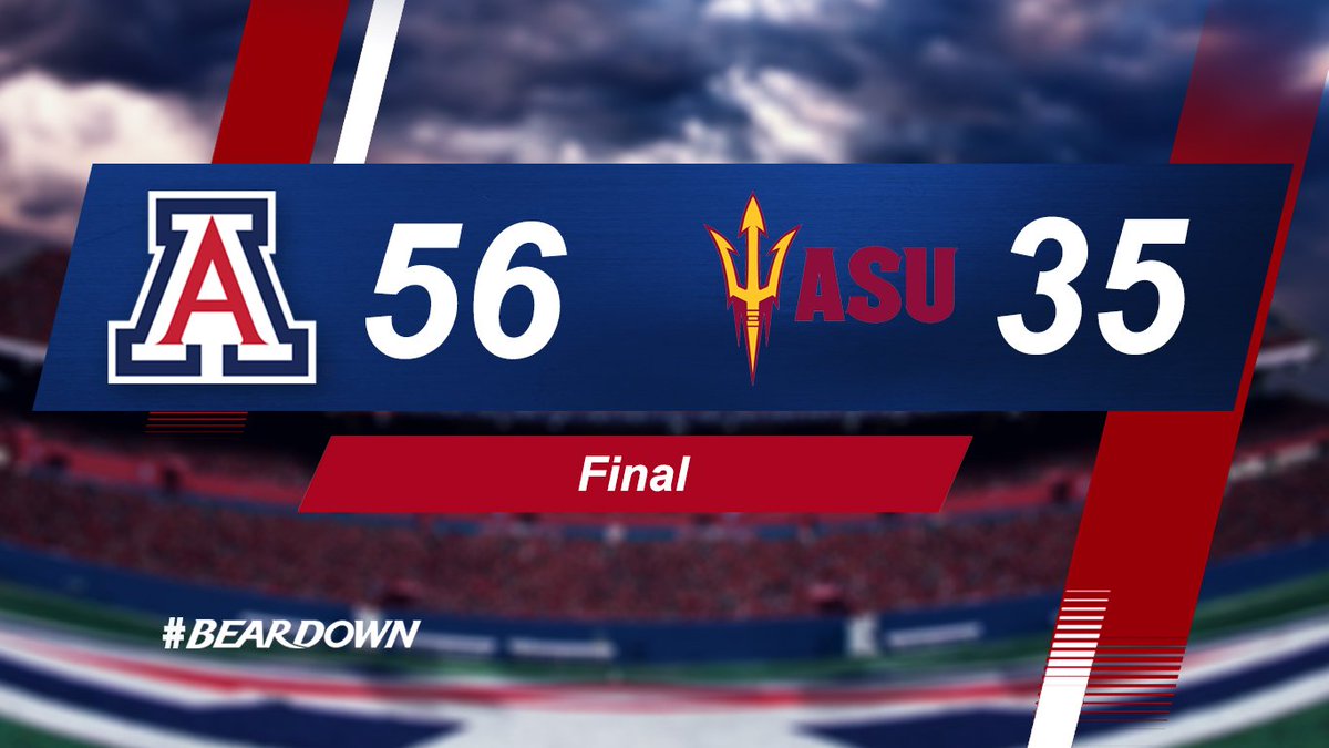 ArizonaFBall's tweet photo. TERRITORIAL CUP CHAMPIONS! #BEARDOWN https://t.co/AhZAurhgpl