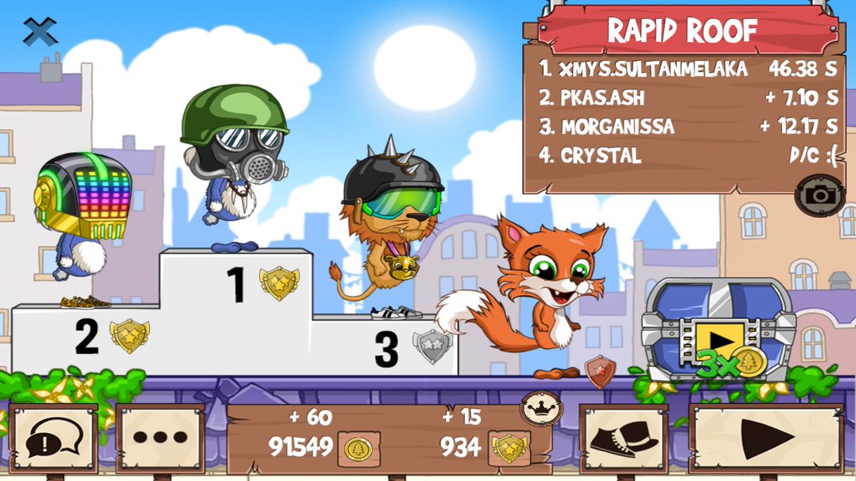 SultanMelakaXZ's tweet photo. All those guys just got washed #funrun2 #Ash #Morganissa #Crystal https://t.co/0zYuo8McMH