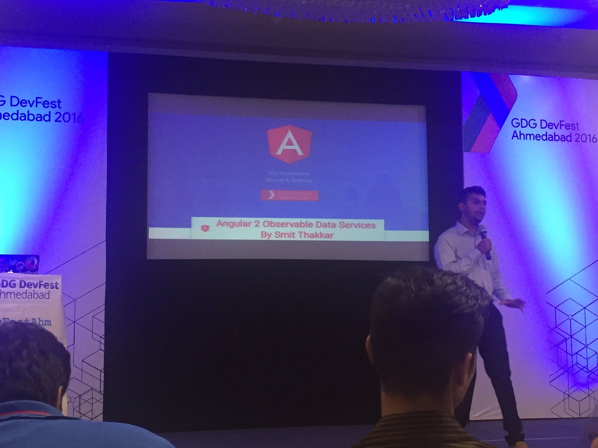 akash_padhiyar's tweet image. Time For Angular 2 Session By Mr. Smit Thakkar #DevFestAhm #DevFest16 #GDG @GDGAhmedabad