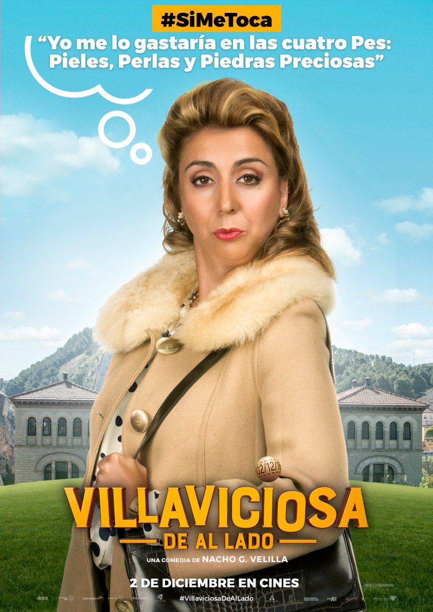 _CarmenRuiz's tweet photo. Esto es lo que haría yo #SiMeToca la lotería. Y tú? Nos vemos el 2 de diciembre en cines con #Villaviciosadeallado https://t.co/LfIy81sSCr