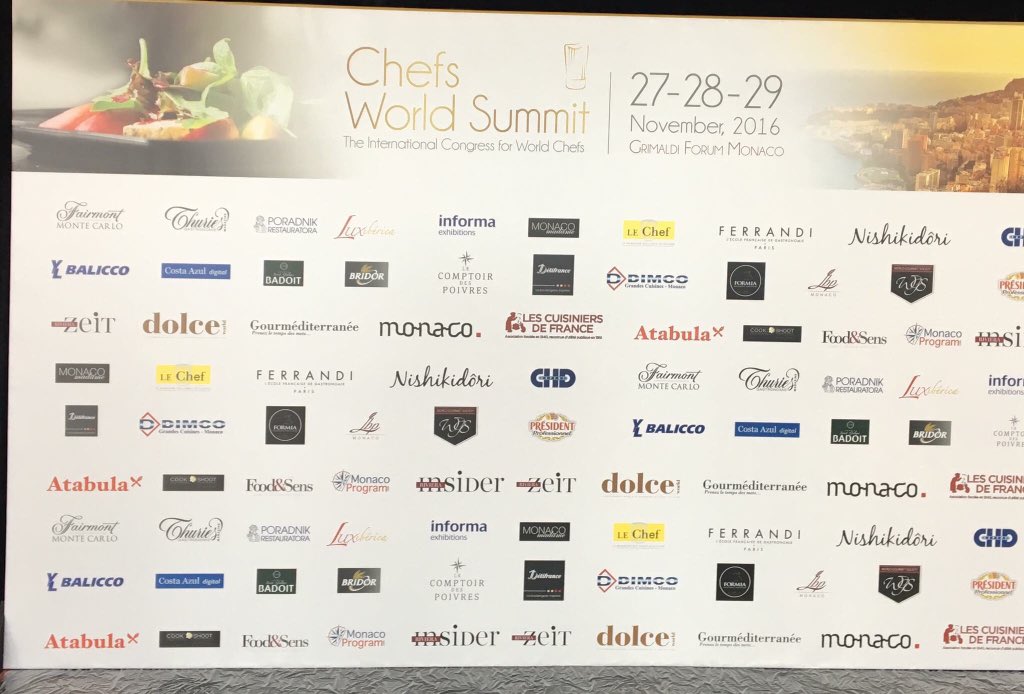 CWS en pleine installation, be there or be square!
#chef #monaco #chefsworldsummit #michelin #mof