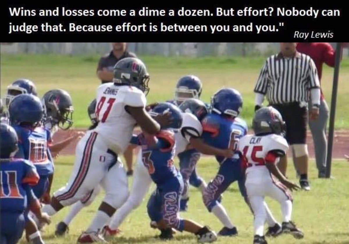 raylewis's tweet photo. greatness comes at any age. #effort https://t.co/WKgK5y1PXu