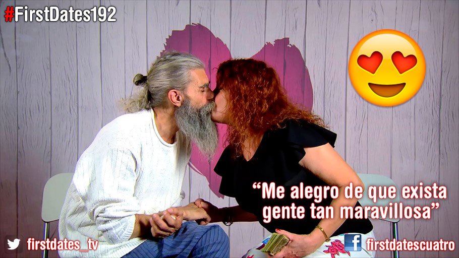 firstdates_tv's tweet photo. Sin filtro del amor Adolfo y María seguro que también habrían acabado su cita con un beso #FirstDates192 https://t.co/aLB9uOe8jj https://t.co/0egDuwtofS