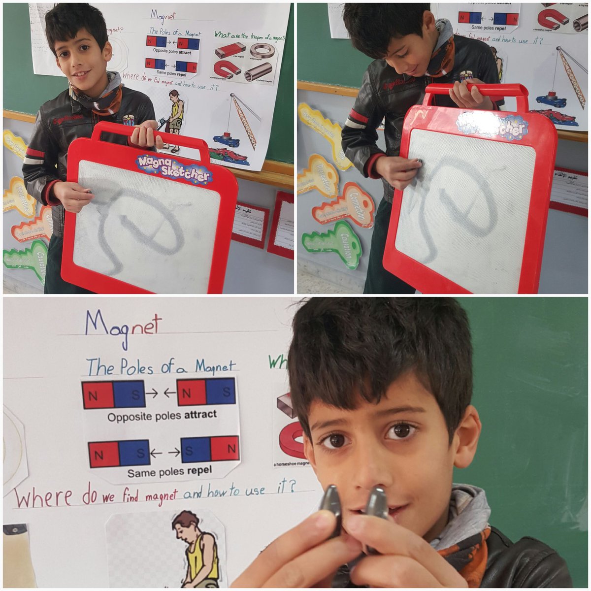 Yasminalou's tweet photo. What an interesting circle time with such an inquisitive inquirer who is interested in magnet!! #inquistivemind #younginquirers @Hhhsinfo https://t.co/uyvUsbK3kW