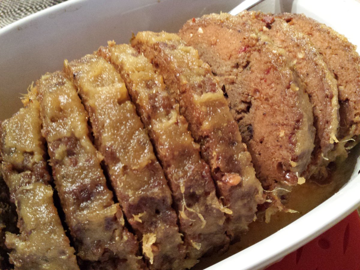 patbubo's tweet photo. #foundmyfieldroast #grainmeat #whatveganseat Forager's Roast for Thanksgiving and still craving it https://t.co/zZJG78Fbxc