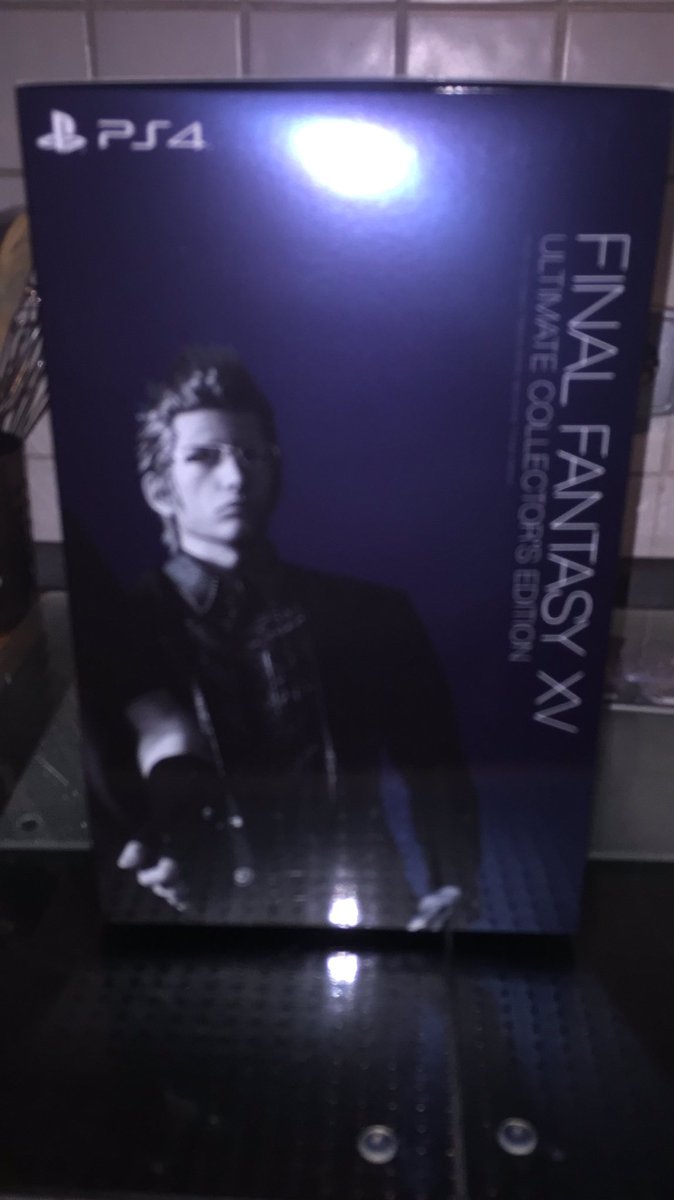 ___Mikako___'s tweet image. Bye bye Leben 👋🏻 
#FFXV #UltimateCollectorEdition #notimeforanythingelse
