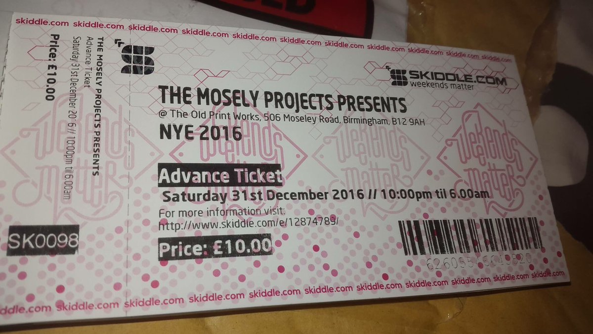 wigsplitta_SOA's tweet photo. The Moseley Project - NYE 2016 !!! 
Limited run of £10 paper tickets available minus booking fee !!! 
@MoseleyProjects https://t.co/dStfOpR8JC