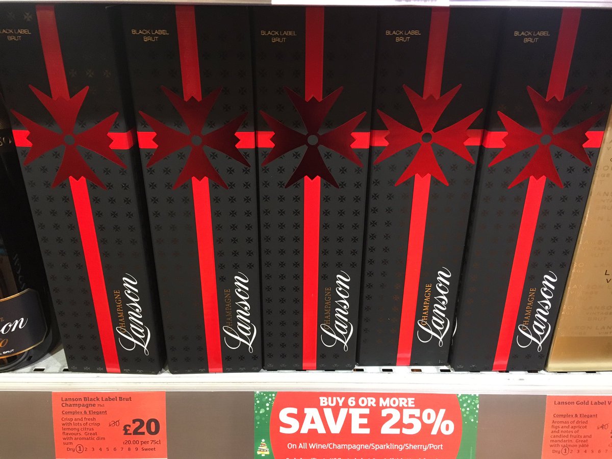 peterc29's tweet photo. @GlassOfBubbly @ChampagneLanson so proud to have @S_JCampbell product design from @ChampagneLanson on the shelves @forestside @OneillAngus https://t.co/8uxPyzOIVb