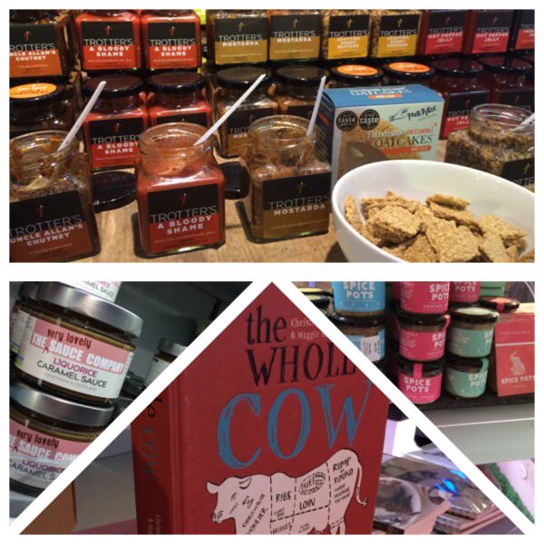 In <a href="/Balgove/">Balgove Larder</a> today doing a tasting with <a href="/WhiskySauceCo/">Whisky Sauce Co</a> I've also spotted some of my fave producers <a href="/CTScotfood/">Christopher Trotter</a> <a href="/verylovelysauce/">Very Lovely Sauce</a> <a href="/SpicePots/">Spice Pots</a>