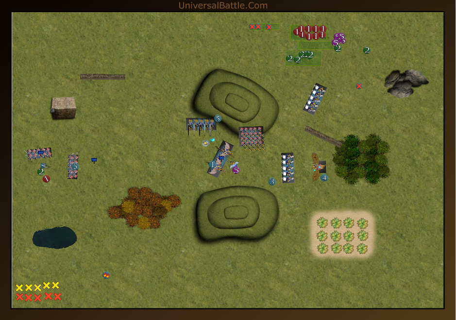 SwordOfHoeth's tweet photo. Tricksy Elves stole the loot! Thanks for the game @Edzigger #KoW #UniversalBattle https://t.co/OQ2w8QU3tx