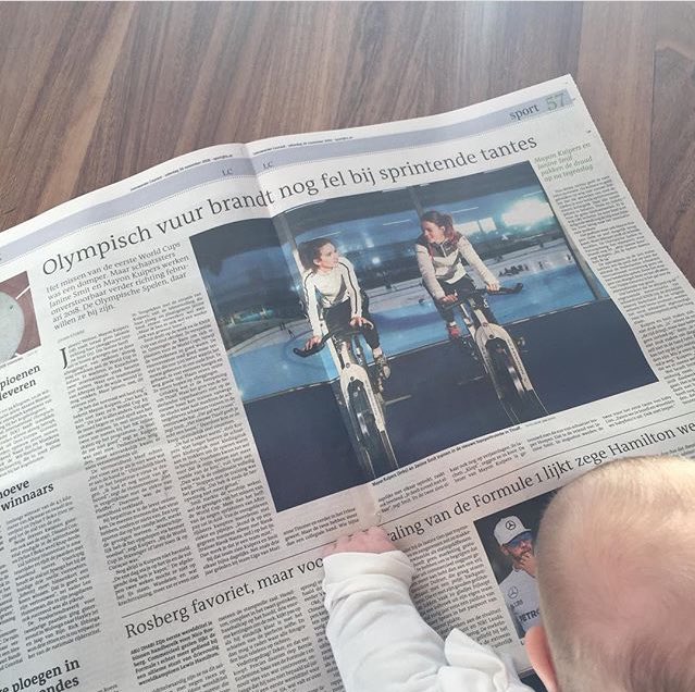mayonkuipers's tweet photo. Leuk artikel van ons vandaag in de  #Leeuwardercourant @janinesmit #Liss #afterpay #schaatsen https://t.co/sqjPgh6q5K