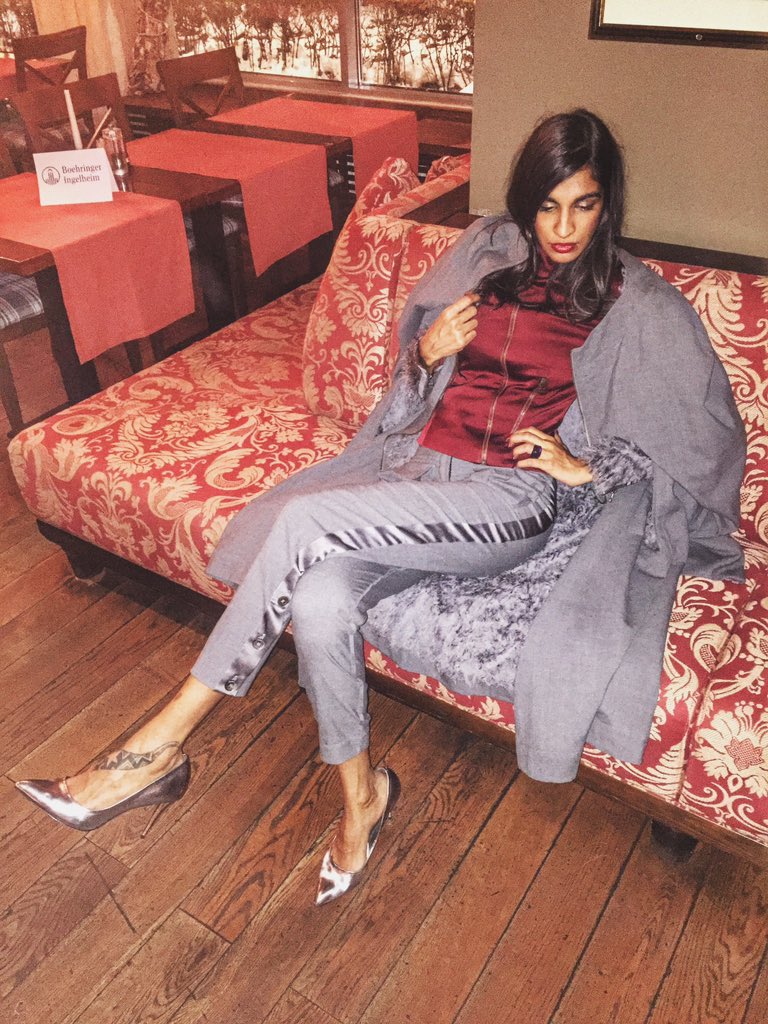 kissnuka's tweet photo. In @DRVVofficial for the @sidebysideff film festival in St Petersburg #russia with #angryindiangoddesses https://t.co/n5kJIeTG5x