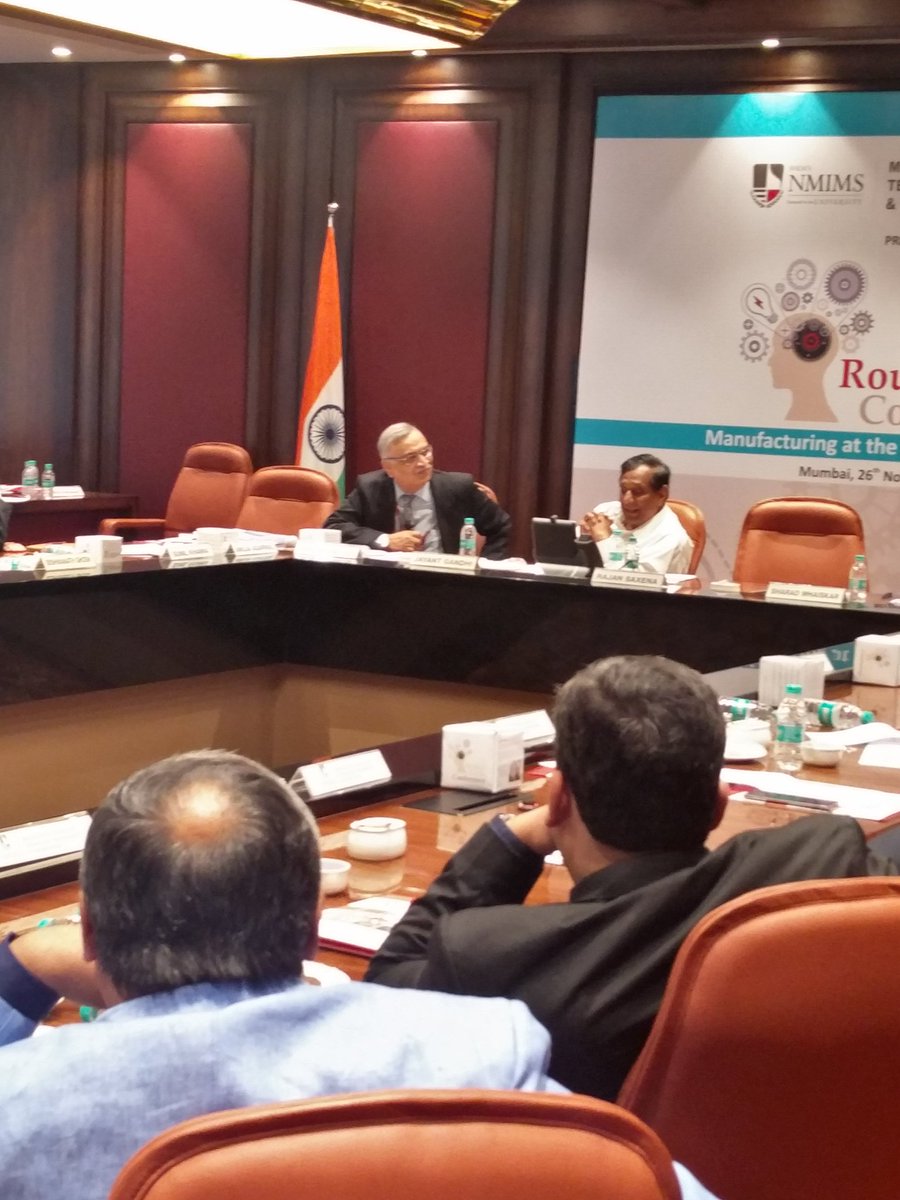 nmims_india's tweet photo. Dr. JP Gandhi believes that there is a need for the HR function to look at #Innovation quantitatively in a student. #RTC2016 #RTCMPSTME https://t.co/wnrxl7KPGN
