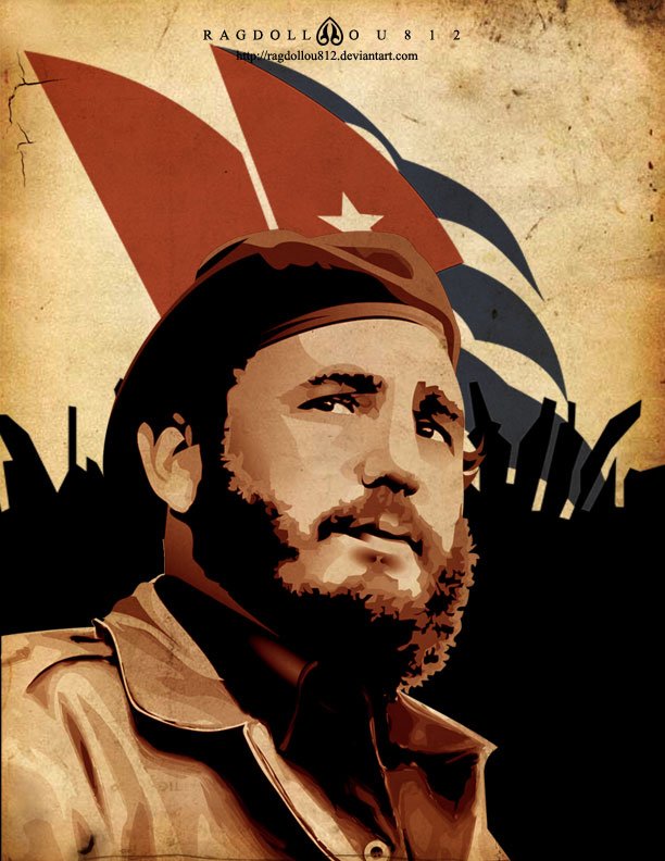 Uberarabic's tweet photo. وفاة الزعيم الكوبي السابق "فيديل كاسترو" عن عمر يناهز ٩٠ عاماً!  كاسترو عايش ١١ رئيساً أمريكياً خلال فترة حكمه! https://t.co/09YIQbCq1e