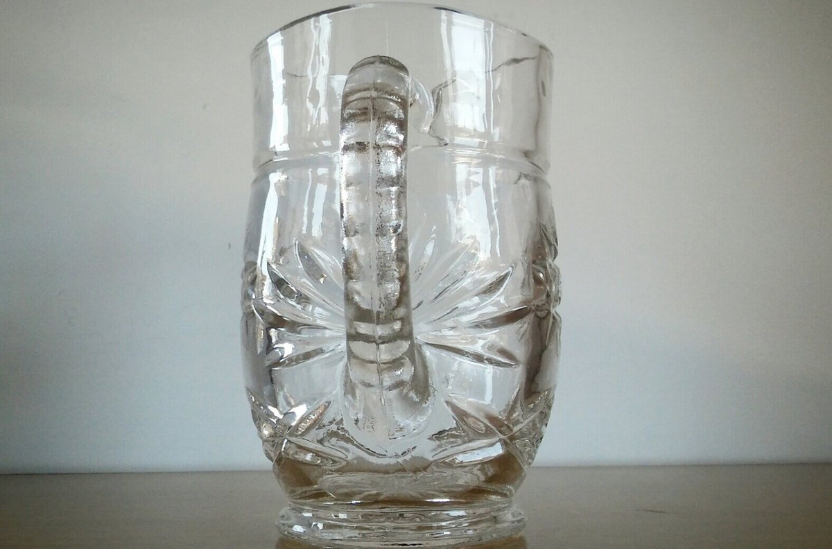 Abatevintage's tweet photo. Anchor Hocking Prescut Glass Pitcher, EAPG Clear Creamer Prescu… https://t.co/jASPrazs7D #EtsyShop #KitchenGlassware https://t.co/bJ5Oe0F0VO