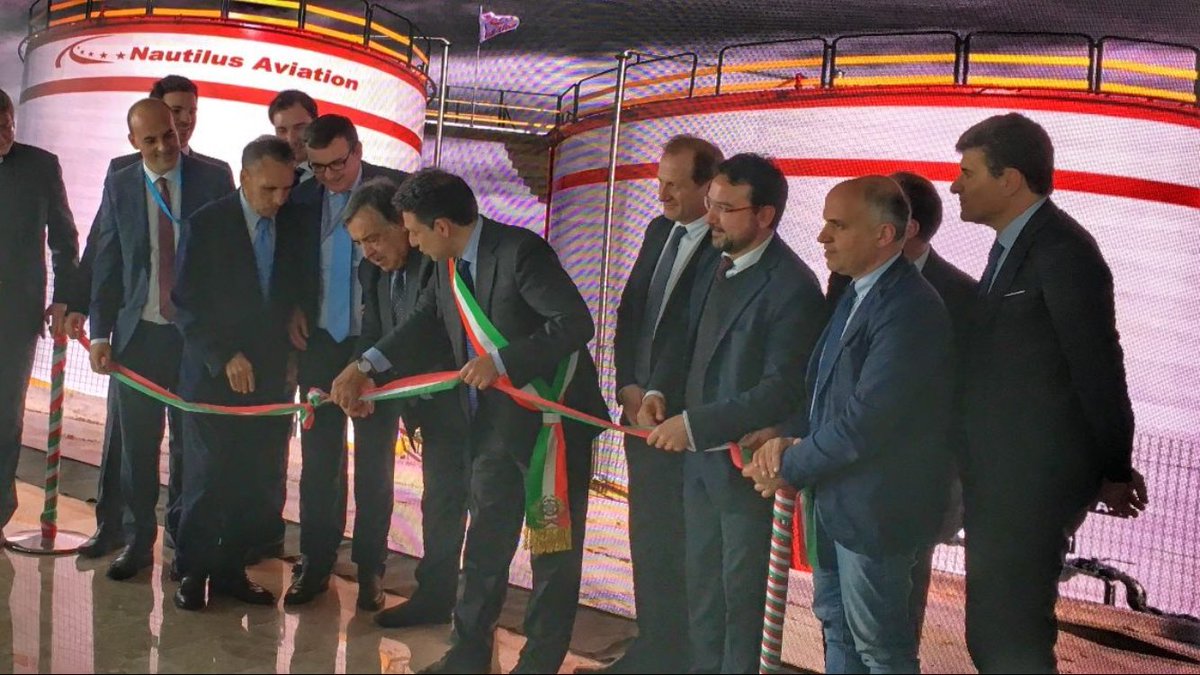 Nautilus_Group's tweet photo. Inaugurato il deposito carburanti #NautilusAviation all'Aeroporto di Palermo "Falcone e Borsellino"  https://t.co/2g9mLOpJCQ https://t.co/AN0zl4uGNP