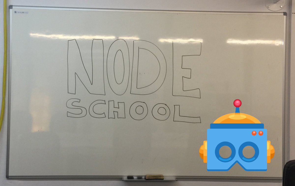 ISDICoders's tweet photo. @nodeschool starts in Barcelona! #nodeschool #javascript #skylabcoders https://t.co/fv2hErN2BJ