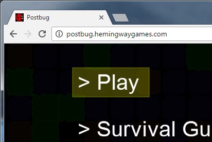 HemingwayGames's tweet photo. Releasing the Postbug level editor next week. In the meantime, here's a ladybird favicon :) #screenshotsaturday #postbug #gamedev https://t.co/VOHpnERlqS