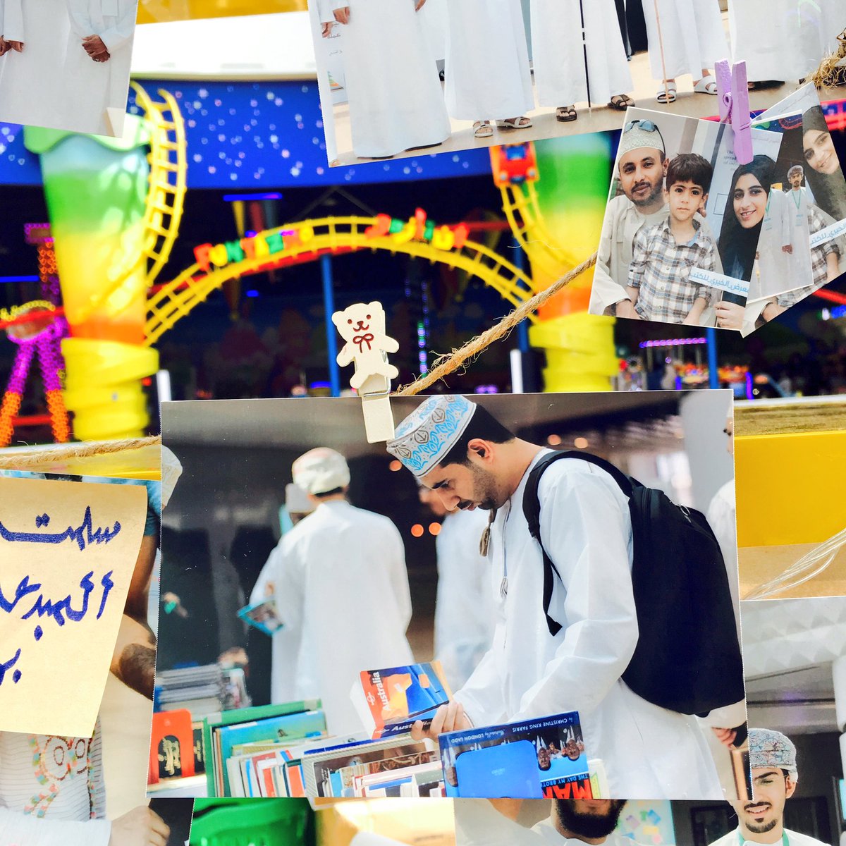 icg_squ's tweet image. الفاضل حشر المنذري لدى تفقده أركان #المعرض_الخيري_للكتب 📚✨
@7shr