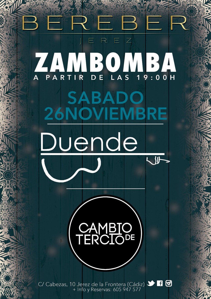bereber_jerez's tweet photo. Una pandereta suena 🎶 una pandereta suena🎶

Comienza la navidad en bereber 

Y no te preocupes por la lluvia ⛈🌧 que estamos preparados!!! https://t.co/CxvOkn1cGF