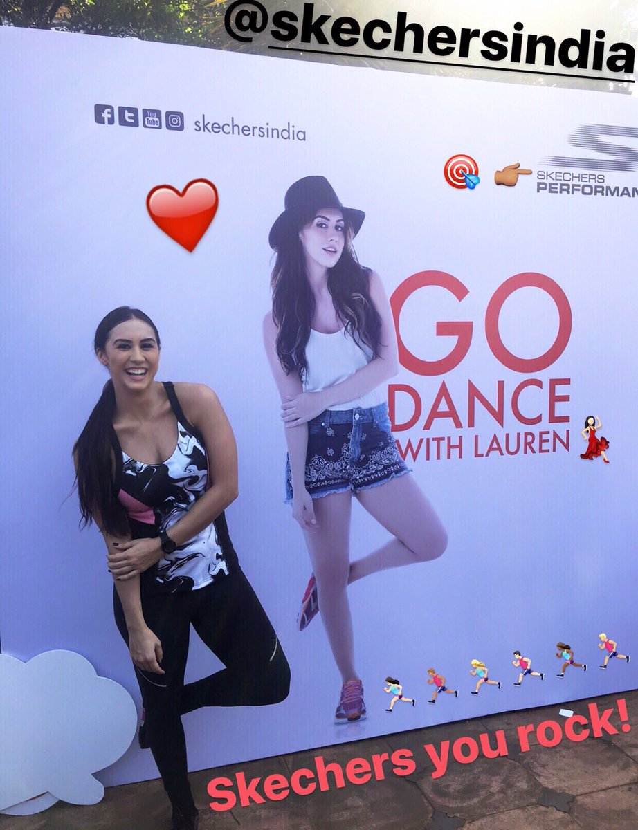 LaurenGottlieb's tweet photo. Check out my insta story to see how much fun we had today in Goa thanks to @skechersindia!! 💙 https://t.co/25WoBg7krC