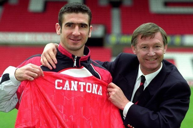ManUtdStuff's tweet photo. On this day in 1992, Sir Alex made perhaps his greatest United signing ever; Eric Cantona for only £1.2m. https://t.co/ommcVUYmCa