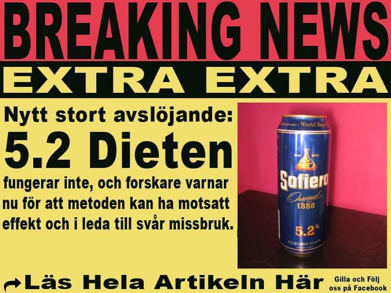 ExtraExtraSe's tweet image. #nyheter #nyheter24 #aftonbladet #extraextra #expressen #diet #rolig #humor #ironi #traning #halsa
